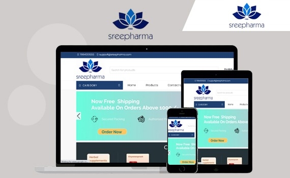 Sreepharma- eCommerce